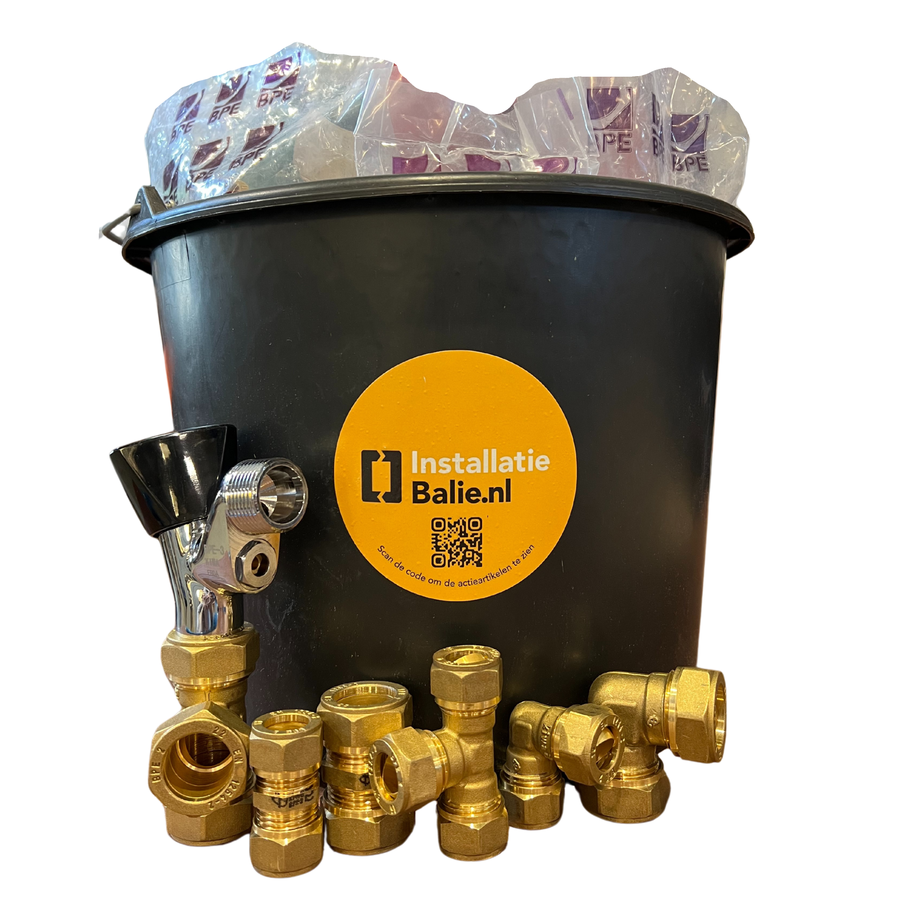 BPE Emmer actie gevuld met BPE producten