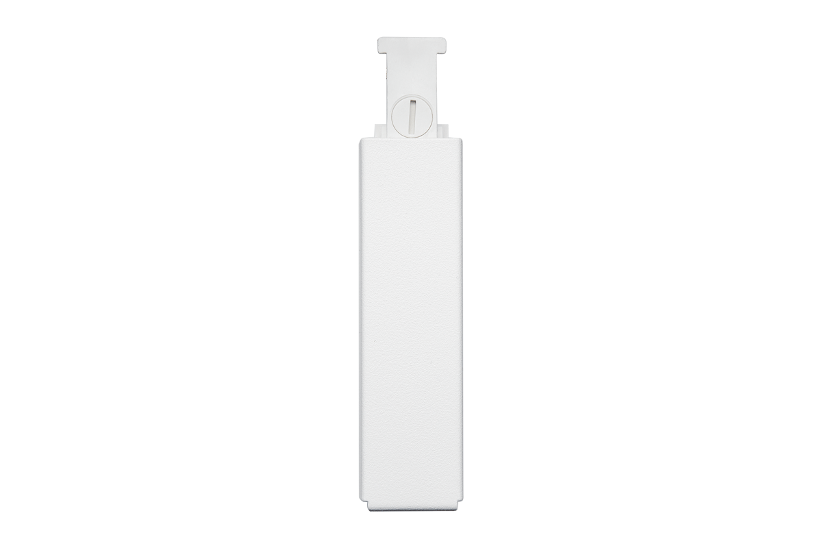 SG Zip 230V slim Wit Eindstuk met voeding (30401)