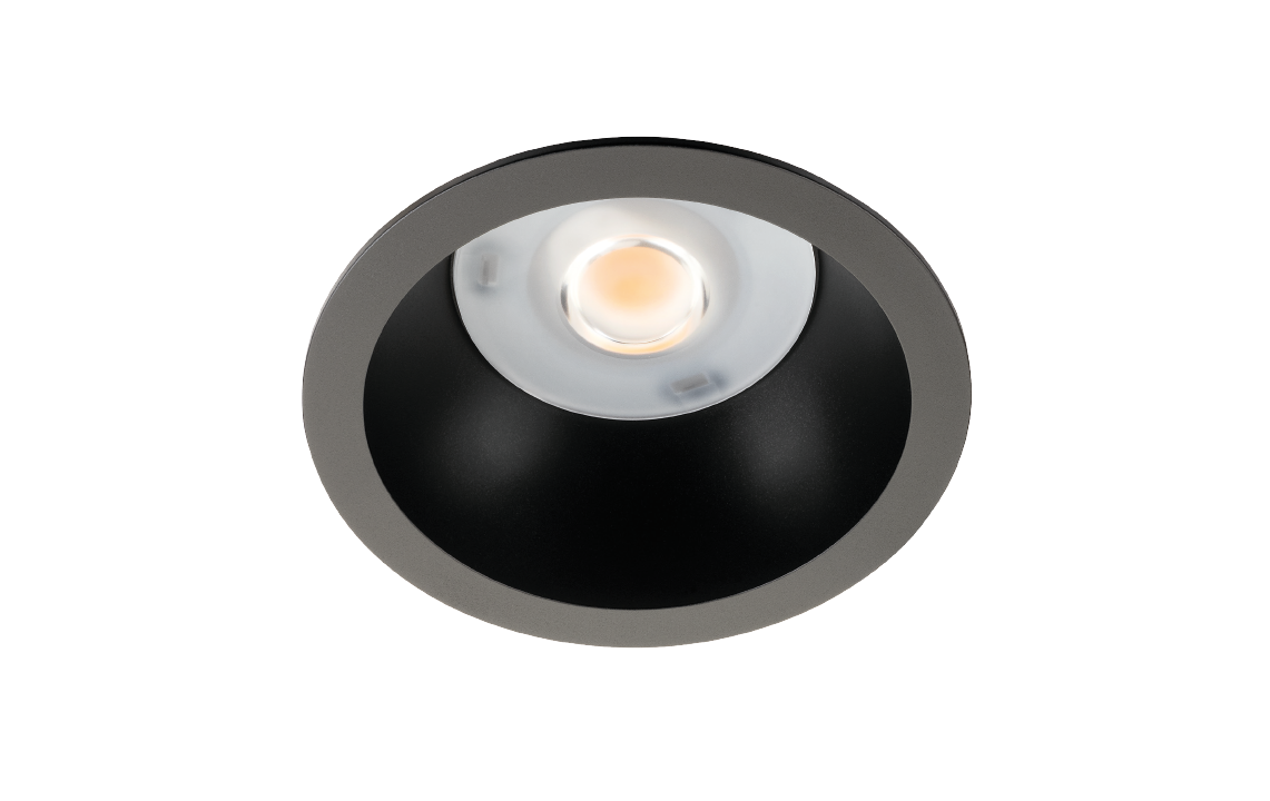 SG Rax Soft 150 Zwart 1600 4000K Ra>80 DALI-2 / Push Dim (212559) afbeelding 2