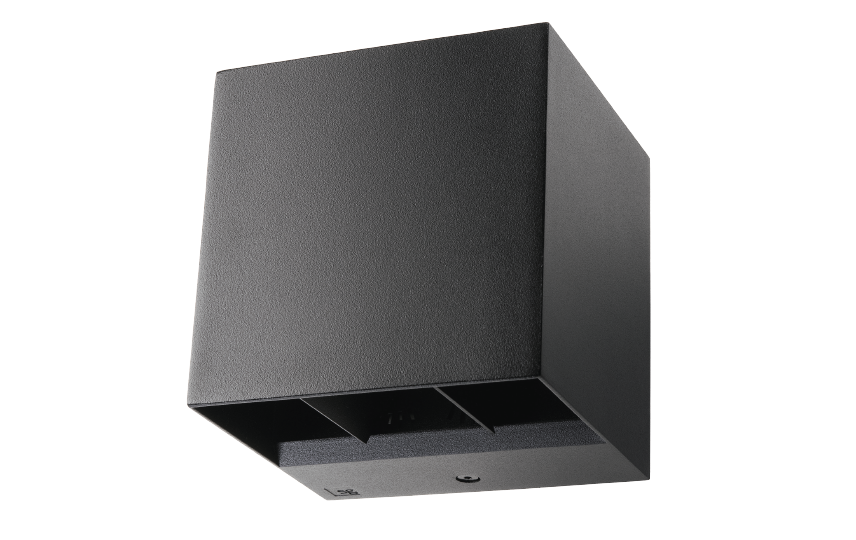 SG Artes zwart 8W 2700K 480 lumen LED  up/down dimbaar verstelbare lichtbundel boven en onder