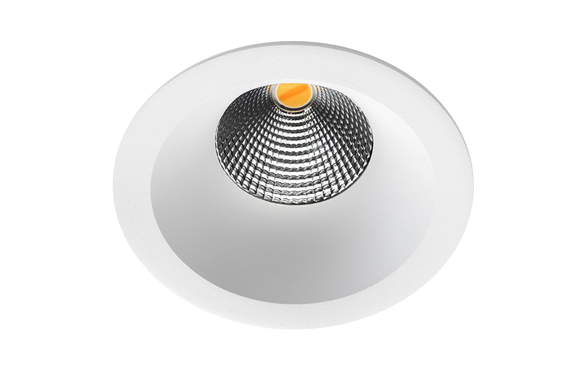 SG LED inbouwspot 6W wit mat 530 lumen dim to warm 2000 tot 2800k 903221 slechts 51mm hoog afbeelding 2