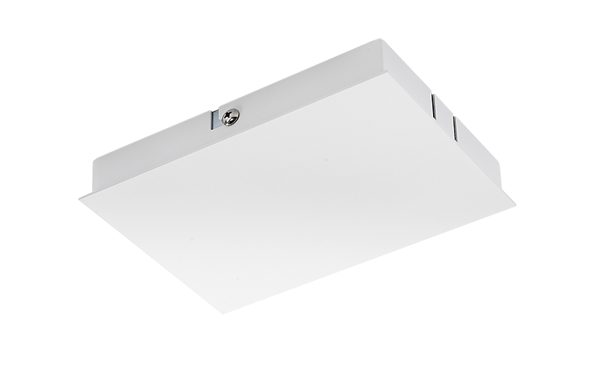 SG Zip Aansluitdoos Plafond Spanningsrail mat wit 3052