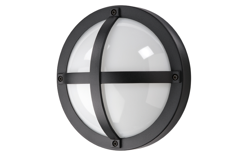 SG Solo LED wandarmatuur 12W 3000K IP65 IK10 zwart 644550 afbeelding 2