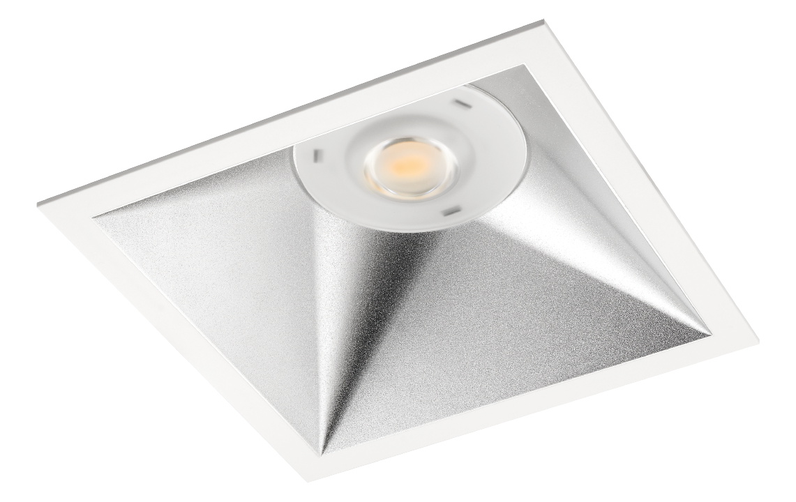 SG Rax Soft Square 200 Satin 2200 2490lm 4000K Ra>80 DALI-2 / Push Dim (212583) afbeelding 2