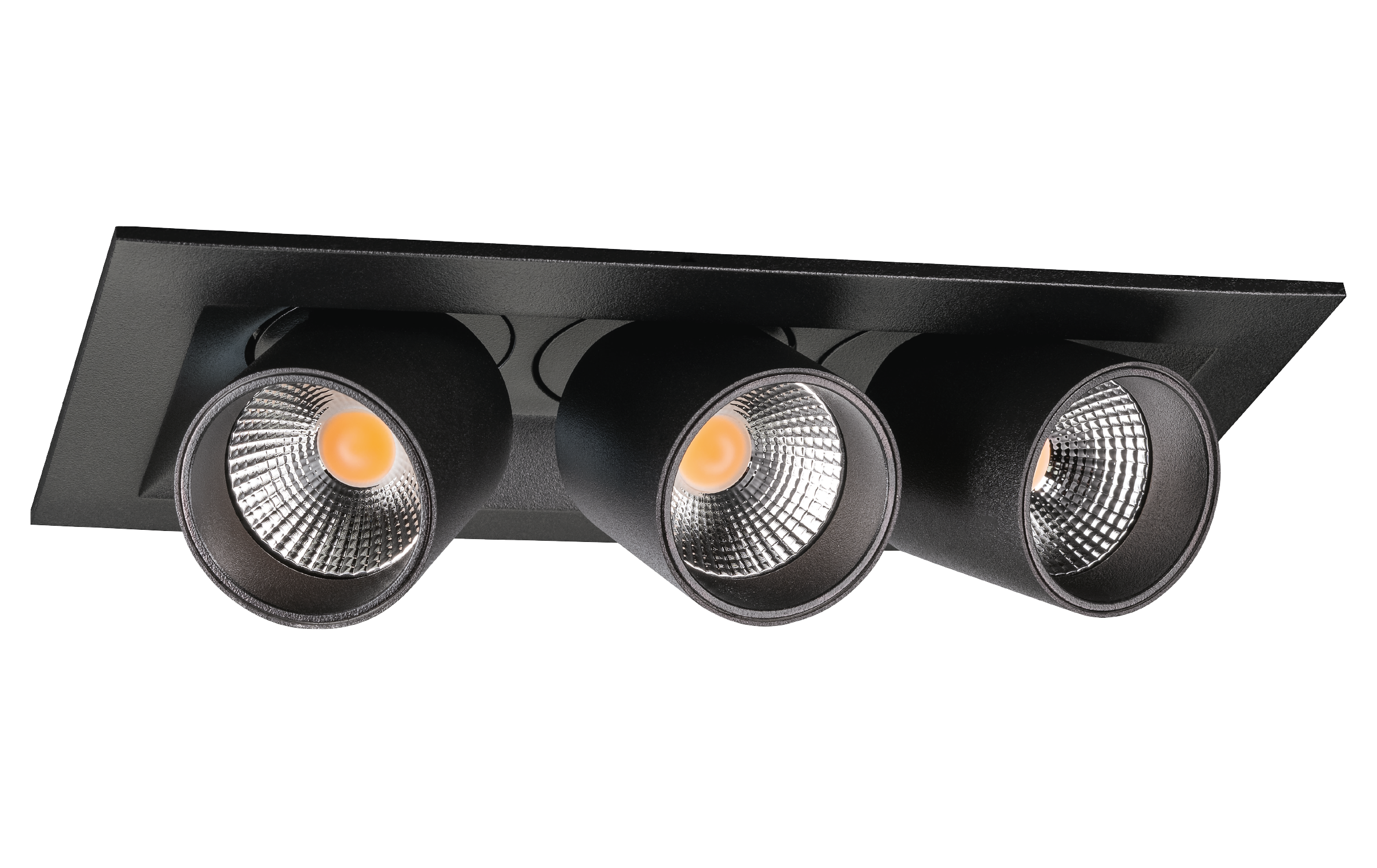 SG Junistar Tube Square Zwart 3X 1040lm 2700K Ra>90 Fase afsnijding (902739) afbeelding 2