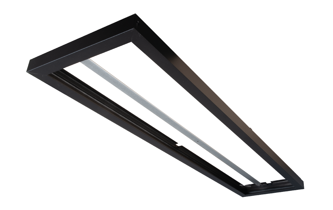 SG Sense 300x1200 Zwart Opbouwkader (212259) afbeelding 2