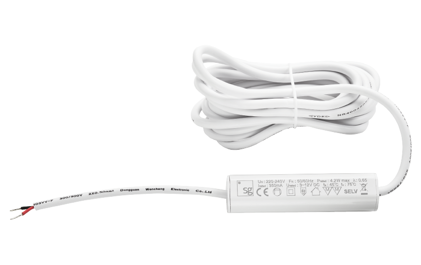 SG LED Nano Driver Wit 4,2 Watt dimbaar fase afsnijding 820078 afbeelding 2