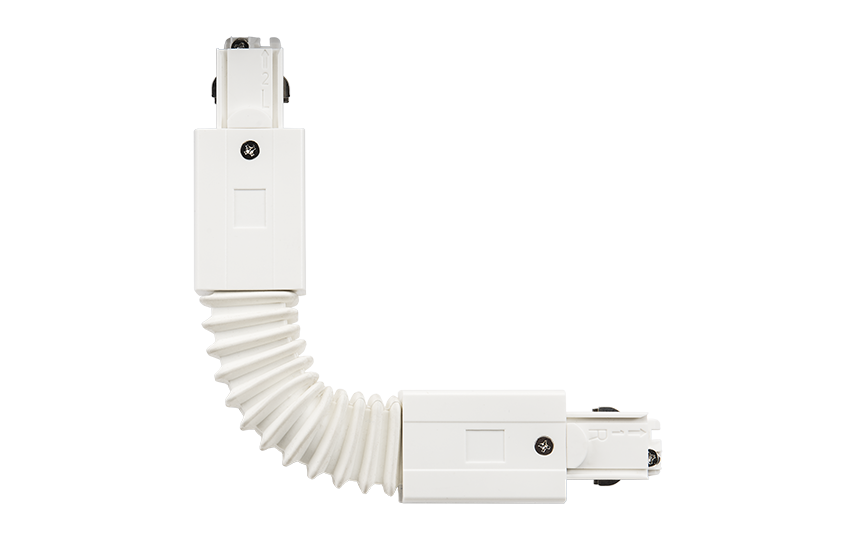 SG Shopline spanningsrail Flexibel Koppelstuk 3-fase Wit afbeelding 2