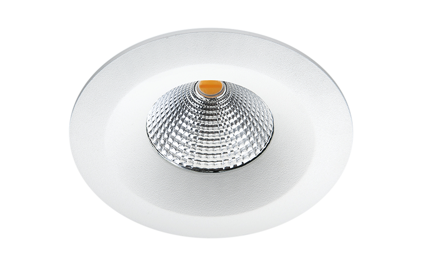 SG LED inbouwspot 6W 540 lumen mat wit UNILED 2000K tot 2800K isosafe IP54 904211 slechts 35mm hoog afbeelding 2