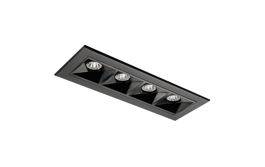 SG Inspire R Zwart 150 470lm 3000K Ra 98 DALI-2 / Push Dim (212424) afbeelding 2