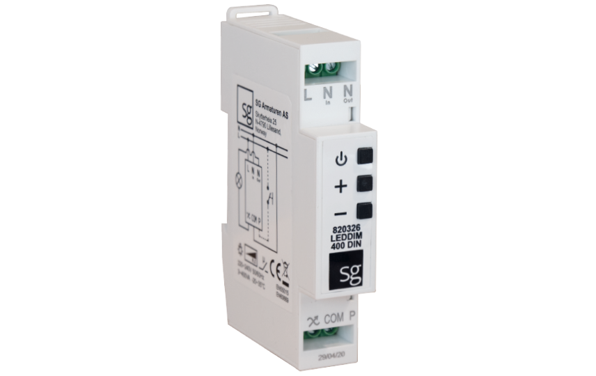 Leddim 400 DIN 2-pole