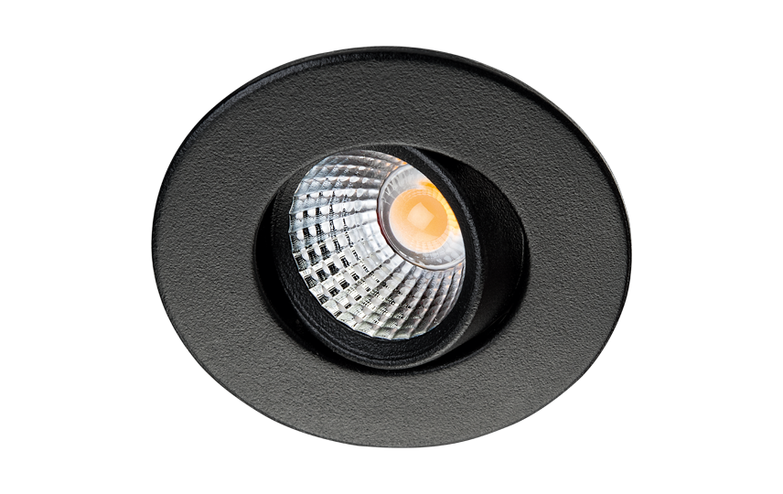 SG Nano Tilt Zwart In/out 240lm 3000K Ra>90 Driver 350mA apart te bestell (907020) afbeelding 2