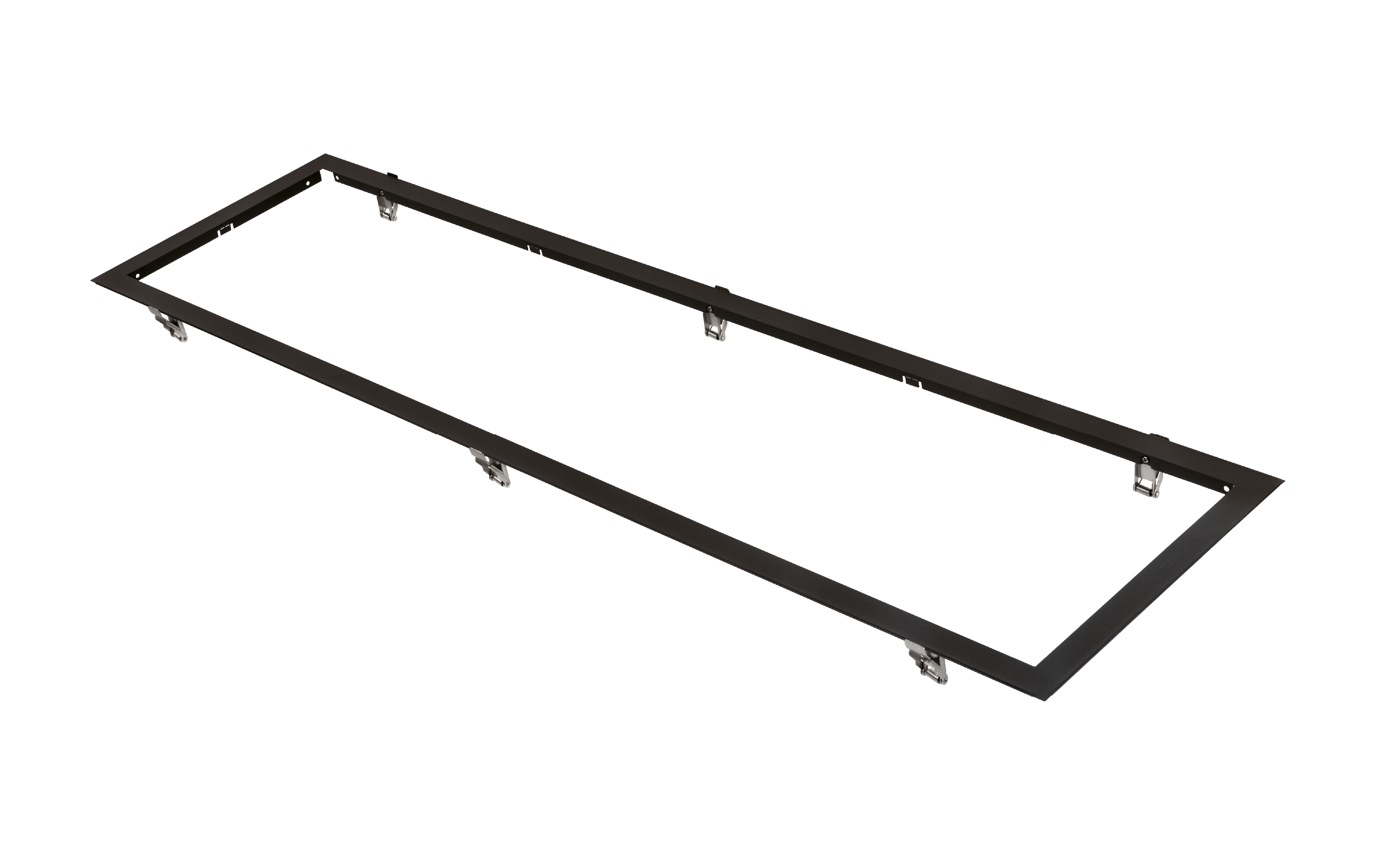 SG Sense 300x1200 Zwart Inbouwkader voor Gipsplaat/Troldtekt (212937) afbeelding 2