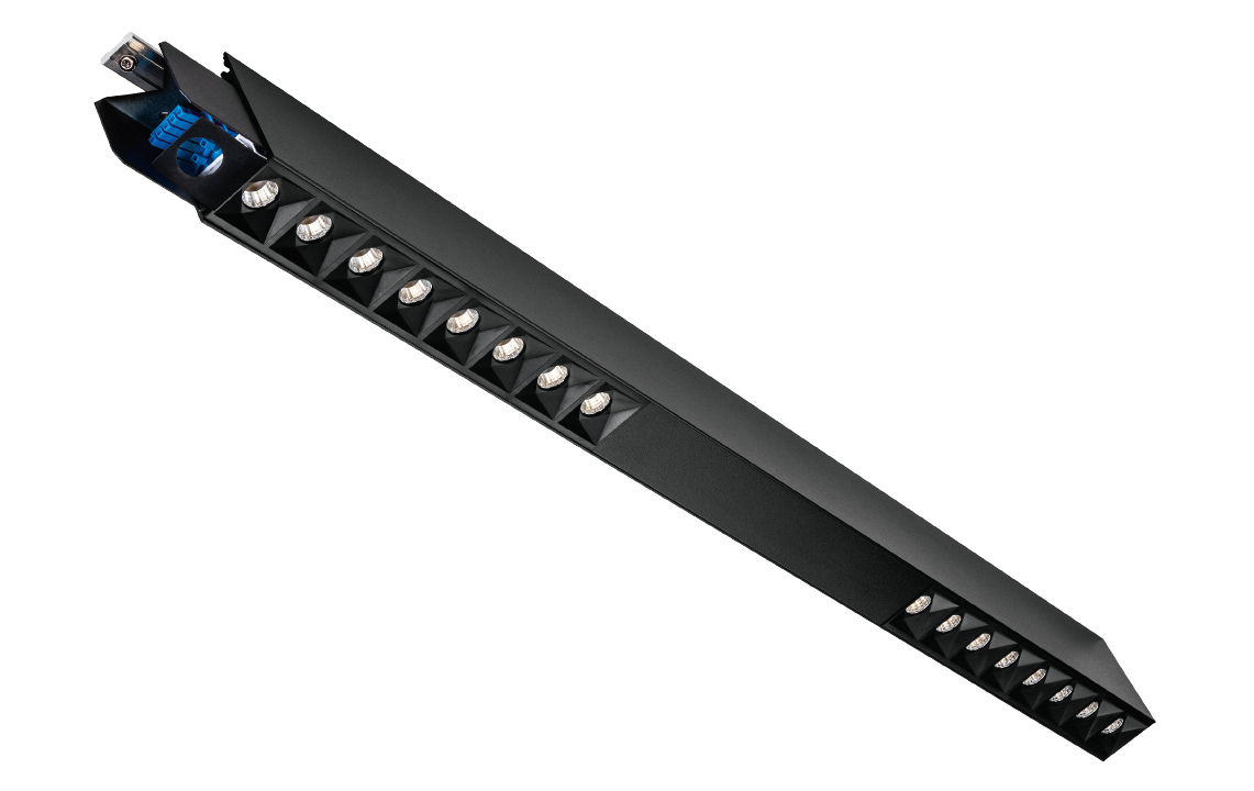 SG Lineal Cubic 840 Zwart 2300lm 4000K Ra>80 DALI-2 / Push Dim (8246095790) afbeelding 2