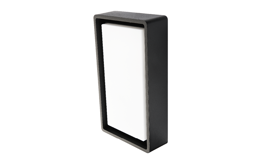 SG Frame 8W 670lm 3000K IP66 dimbaar zwart (605551) afbeelding 2