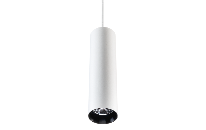 SG Zip Tube Mini Pendel 215mm Wit 880lm 2700K Ra 98 Fase afsnijding (320640)
