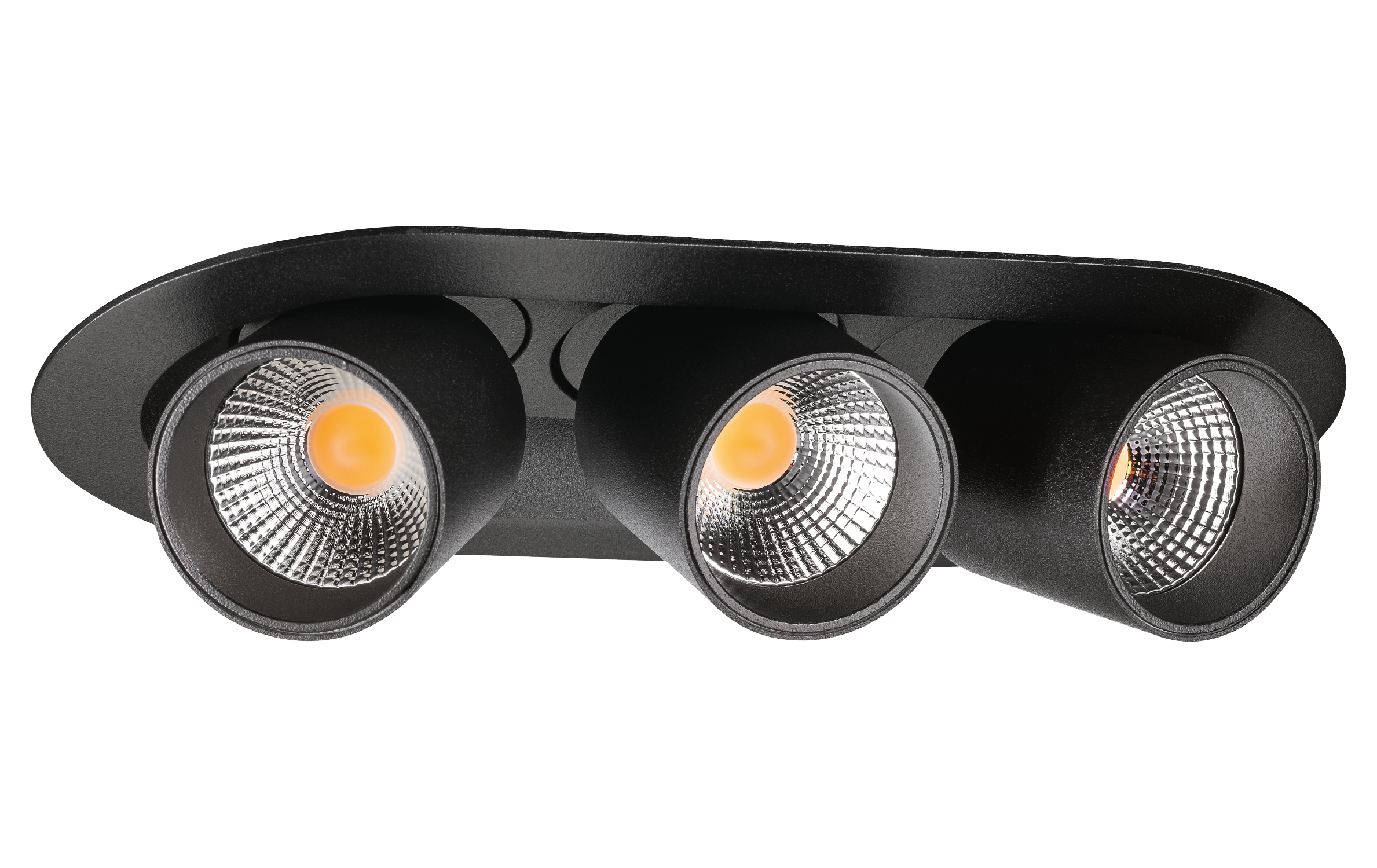 SG Junistar Tube Round Zwart 3X 1130lm 4000K Ra>90 Fase afsnijding (902717) afbeelding 2