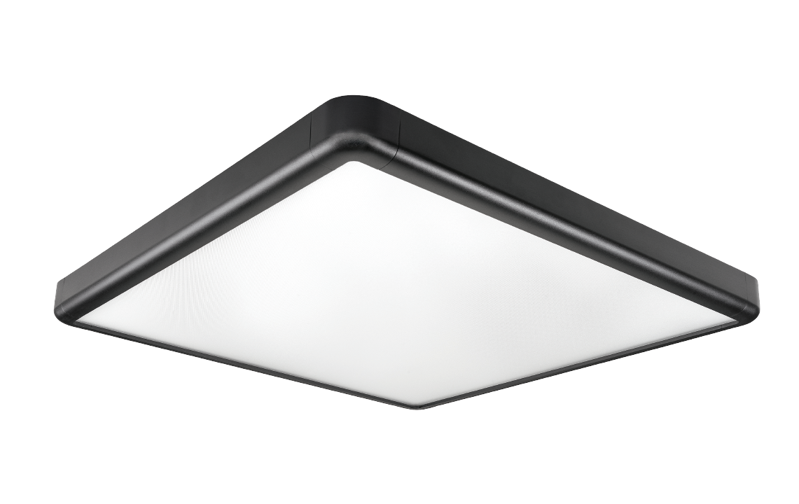 SG Sense Surface 600x600 Zwart 3770lm 3000K Ra>80 Fase afsnijding (212350) afbeelding 2