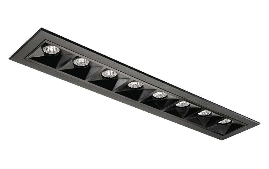 SG Inspire R Zwart 300 900lm 2700K Ra 98 Fase afsnijding (212427) afbeelding 2