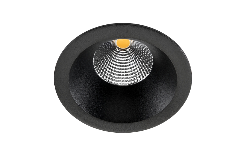 SG LED inbouwspot 9W 740 lumen 3000K zwart Junistar soft SG 903313