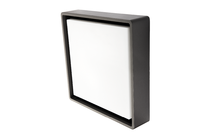 SG LED buitenlamp Frame Square Maxi grafiet 21W 3000K 1980 lumen schemerschakelaar afbeelding 2