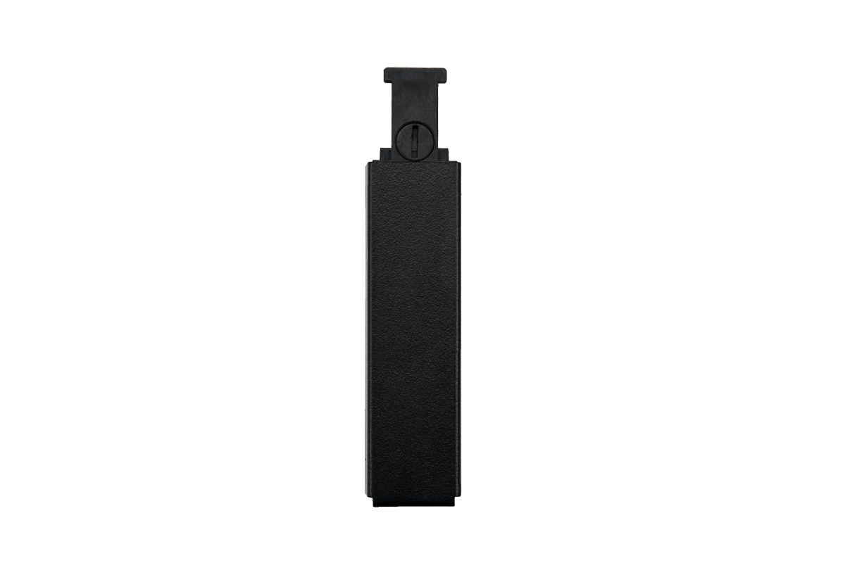 Zip Slim eindstuk met voeding zwart