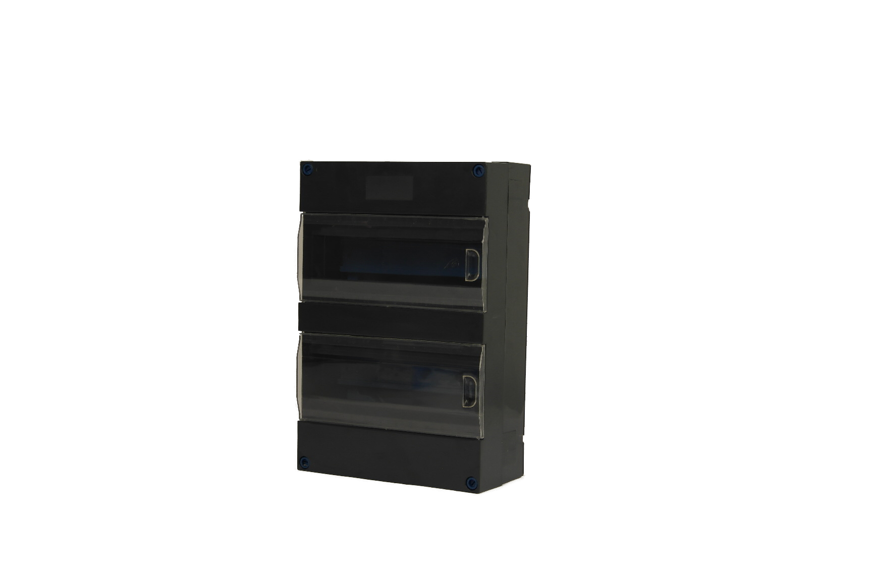 Sep lege groepenkast met deur - 2 rij zwart met buisinvoer en blindplaat 220x330mm CHB24 IP40 (2119910024)