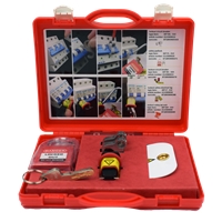 SAF-010 lockout safety set automaten vergrendeling - beveiligen tegen ongewenst inschakelen (2115909099)