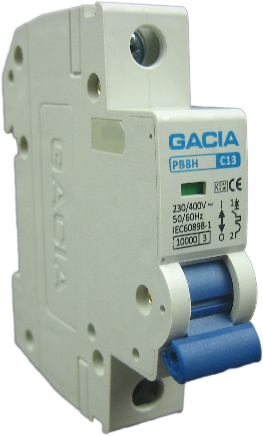 GACIA PB8H-1B16 inst. 1p B16 10kA afbeelding 2