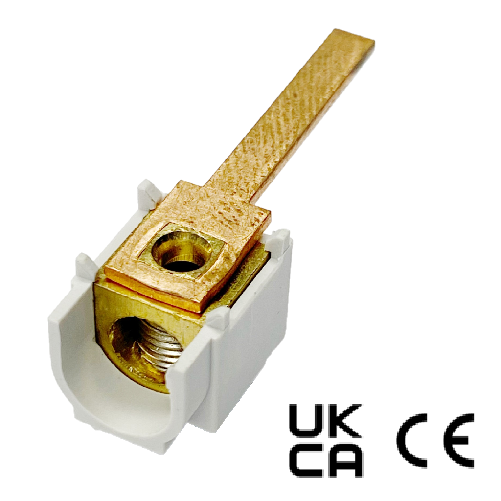 SEP Klem 1x25mm2 27mm pin grijs afbeelding 3