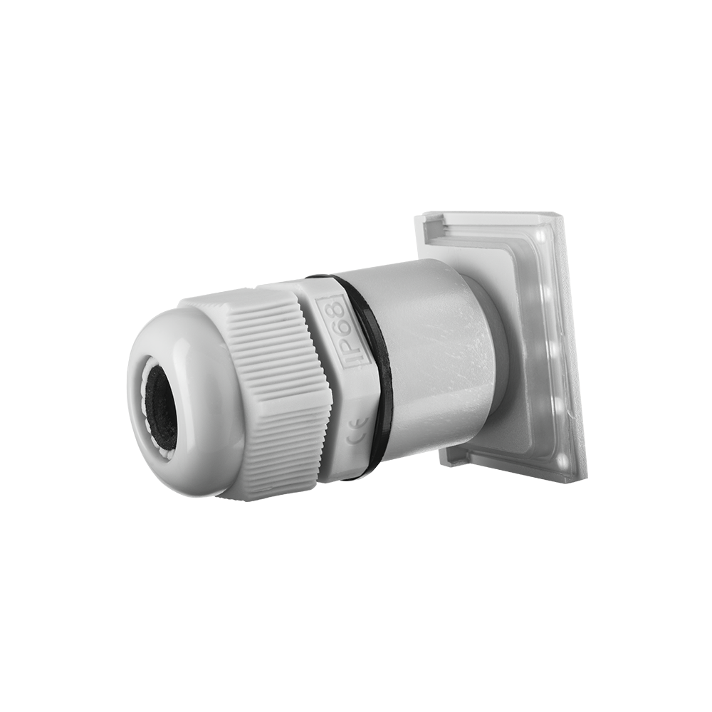 ION Invoerstuk M20 met Wartel doorlaat 7-12 mm Grijs afbeelding 2