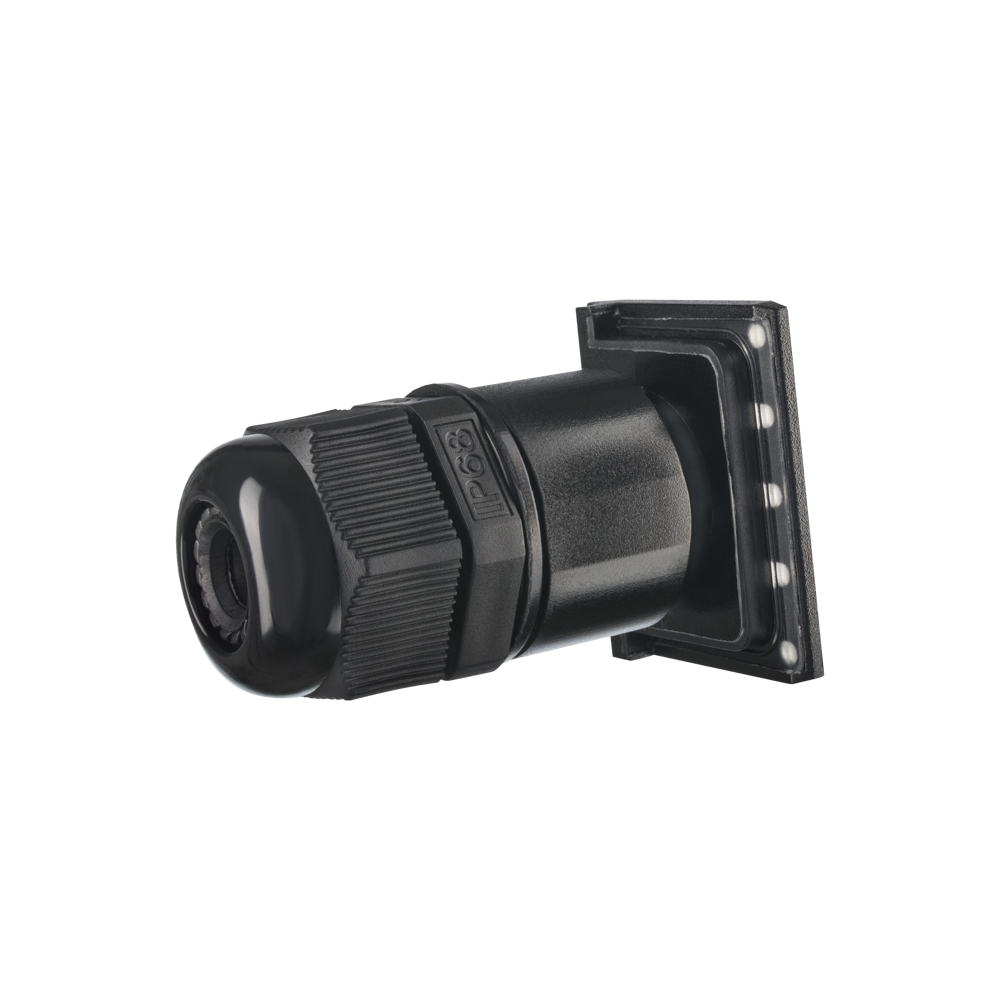 ION Invoerstuk M20 met Wartel doorlaat 7-12 mm Zwart afbeelding 2