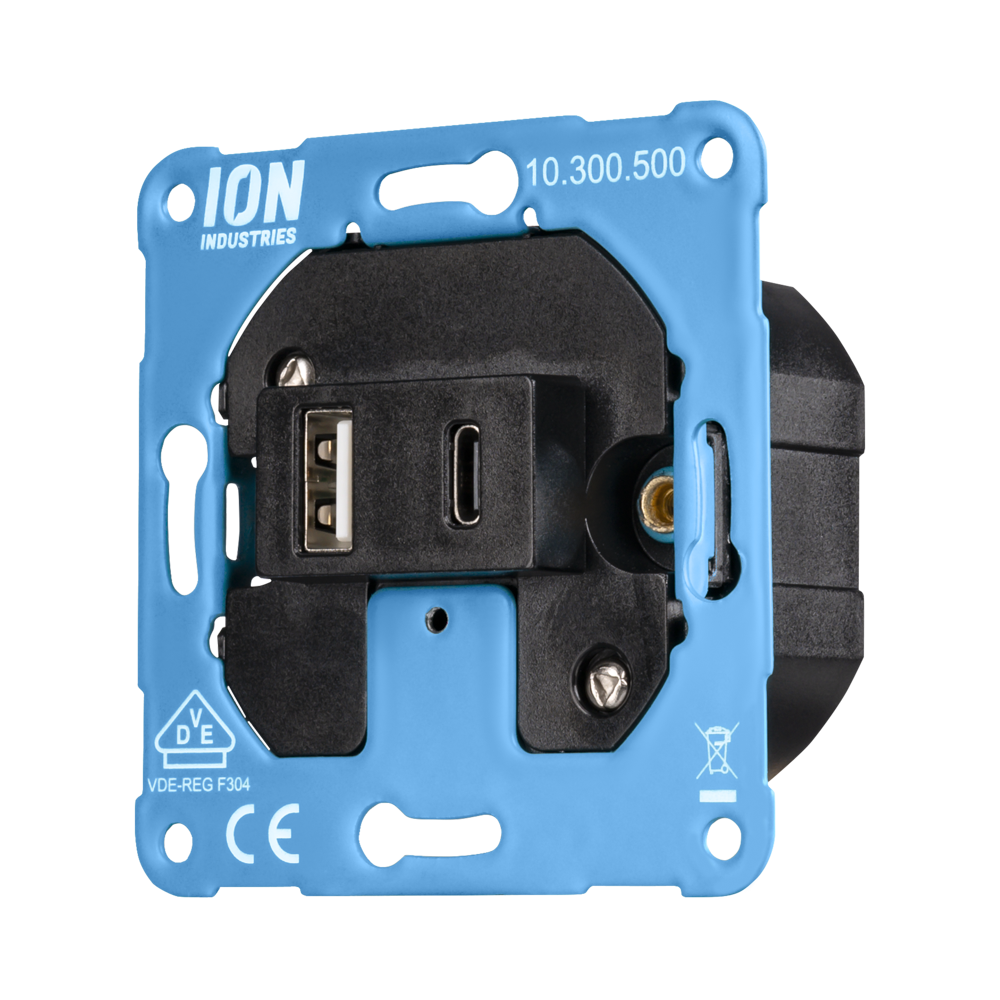 ION Aansluitdoos Charger USB A + USB C afbeelding 1