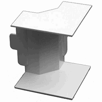 Kabelgoot wit 40x40 categorie afbeelding