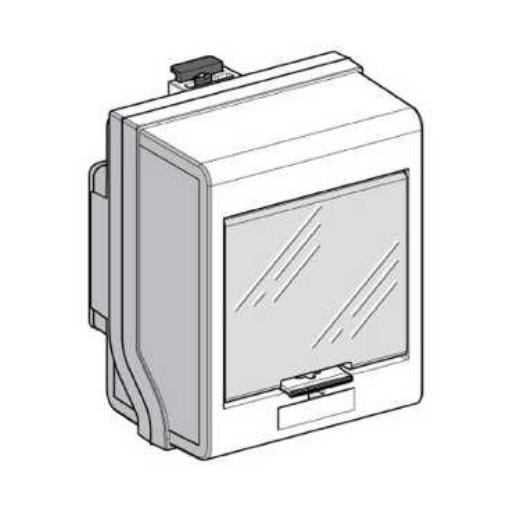 Aftak- & voedingskasten railkoker categorie afbeelding