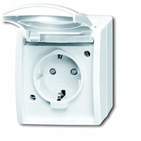 (Spat)waterdicht schakelmateriaal categorie afbeelding