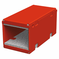 Brandvertragende kanalen & doorvoeren categorie afbeelding