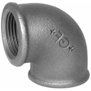 Gegalvaniseerde knie nr 90 categorie afbeelding