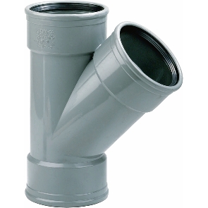 PVC Manchet T-Stuk 45 gr. categorie afbeelding
