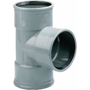 PVC Manchet T-Stuk 90 gr. categorie afbeelding