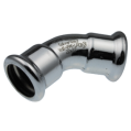 Xpress staal bocht 45 gr. categorie afbeelding