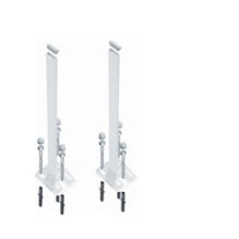 Standconsole set 500/2 RAL9010