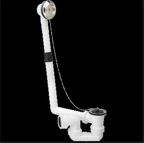 Viega af en overloopgarnituur 1 1/2 x 40 kunststof