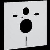 Griffon Inbouwreservoir isolatieset tbv hangend toilet