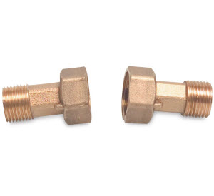 Koppelingenset nr110 messing 3/4 x 1/2 afbeelding 2