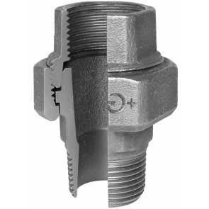 Kopp.nr 341 3/8` gegalv. afbeelding 2