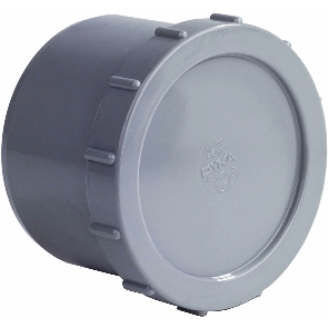 pvc eindstuk + schroefdeksel 32mm