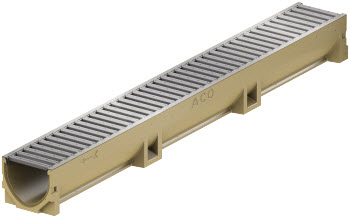 aco sleufrooster euroline verzinkt l=1000mm afbeelding 2
