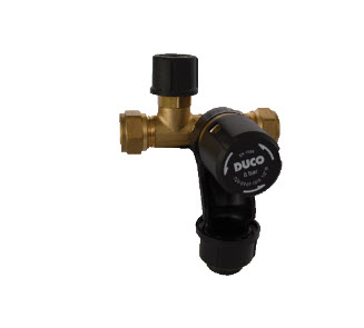 inlaatcombinatie duco 15mm knel 8 bar