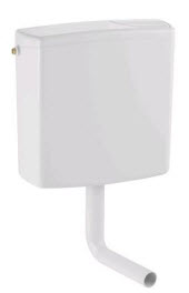 Geberit opbouwreservoir AP140 laaghangend wit